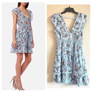 Anthropologie Foxiedox Cherry Blossom Dress
